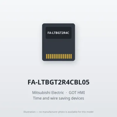 FA-LTBGT2R4CBL05 Mitsubishi GOT HMI Graphic Operation Terminal