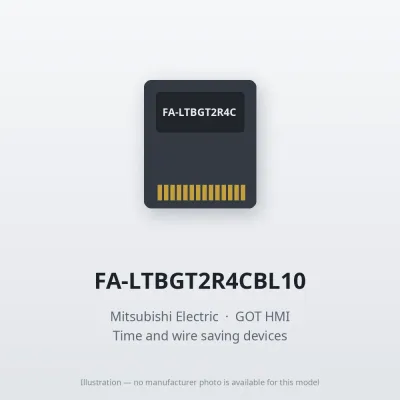 FA-LTBGT2R4CBL10 Mitsubishi GOT HMI Graphic Operation Terminal