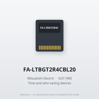 FA-LTBGT2R4CBL20 Mitsubishi GOT HMI Graphic Operation Terminal