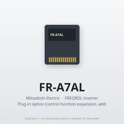 FR-A7AL Mitsubishi FREQROL inverter Plug-in option (control function expansion, additional input/output)