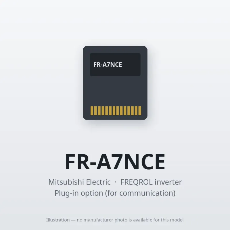 FR-A7NCE Mitsubishi FREQROL inverter Plug-in option (for communication)