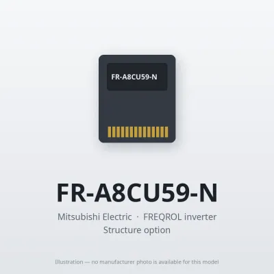FR-A8CU59-N Mitsubishi FREQROL inverter Structure option