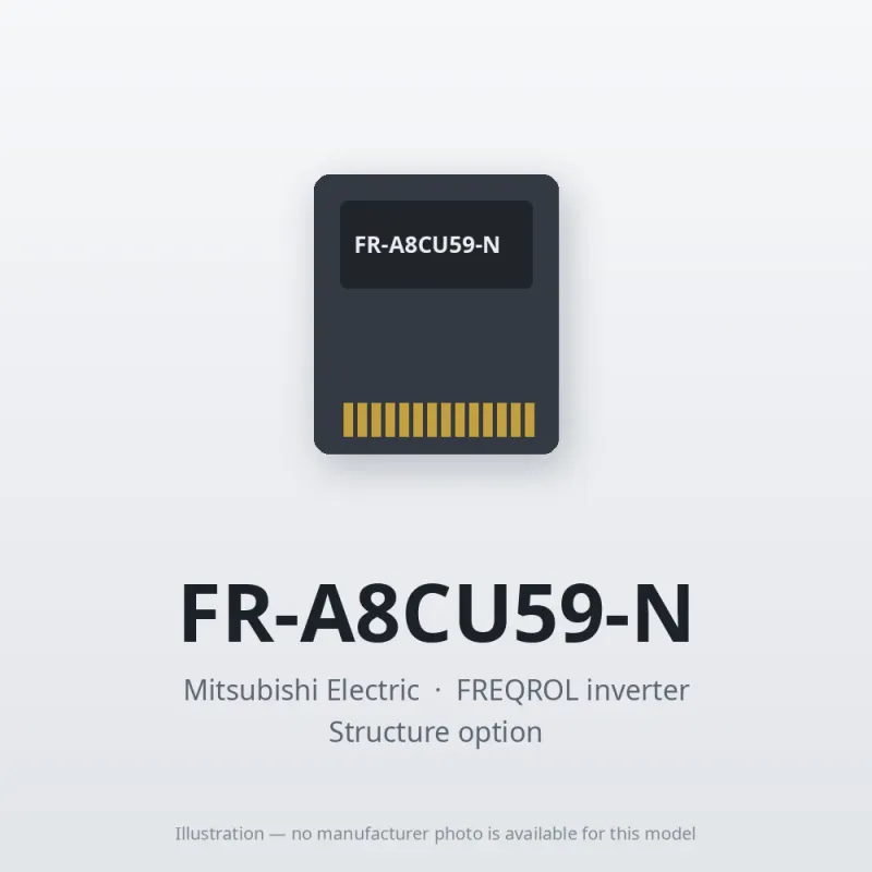 FR-A8CU59-N Mitsubishi FREQROL inverter Structure option
