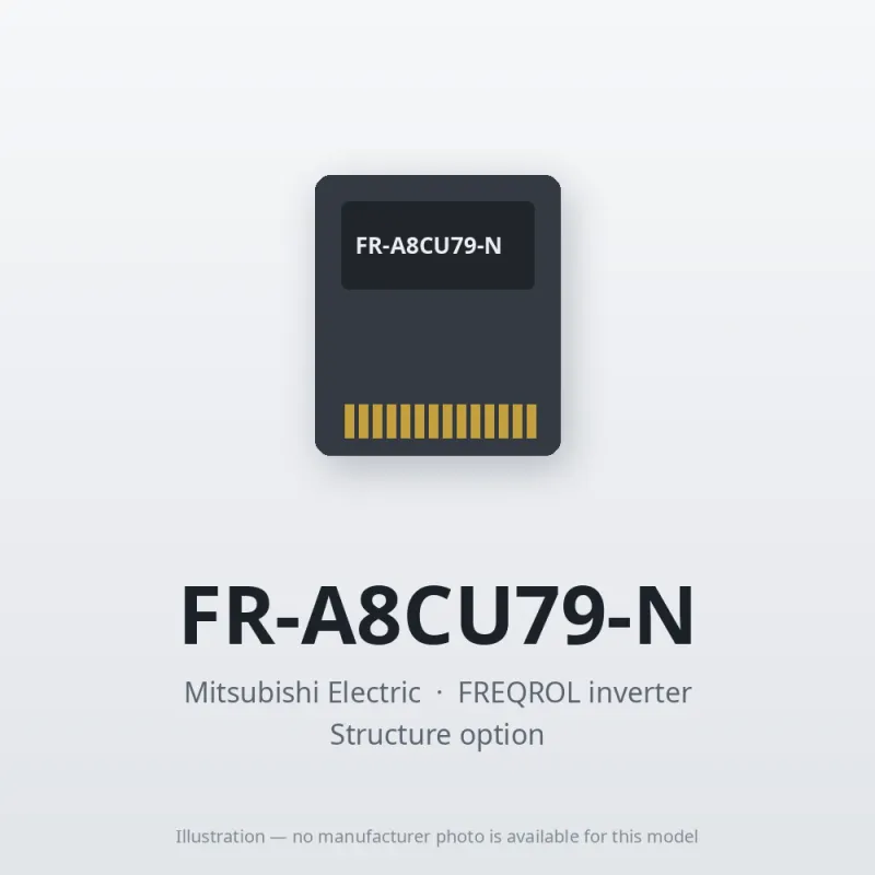 FR-A8CU79-N Mitsubishi FREQROL inverter Structure option