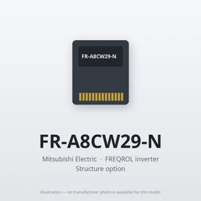 FR-A8CW29-N Mitsubishi FREQROL inverter Structure option