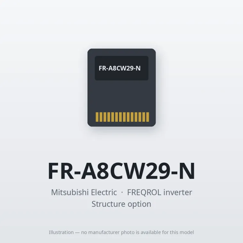 FR-A8CW29-N Mitsubishi FREQROL inverter Structure option