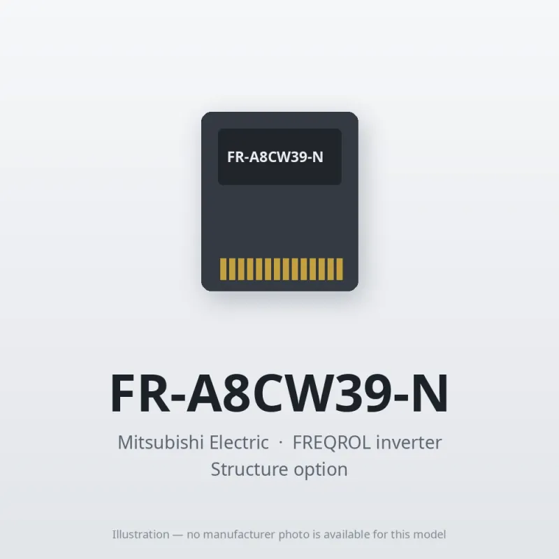 FR-A8CW39-N Mitsubishi FREQROL inverter Structure option