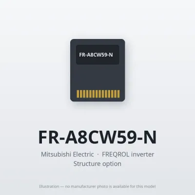 FR-A8CW59-N Mitsubishi FREQROL inverter Structure option