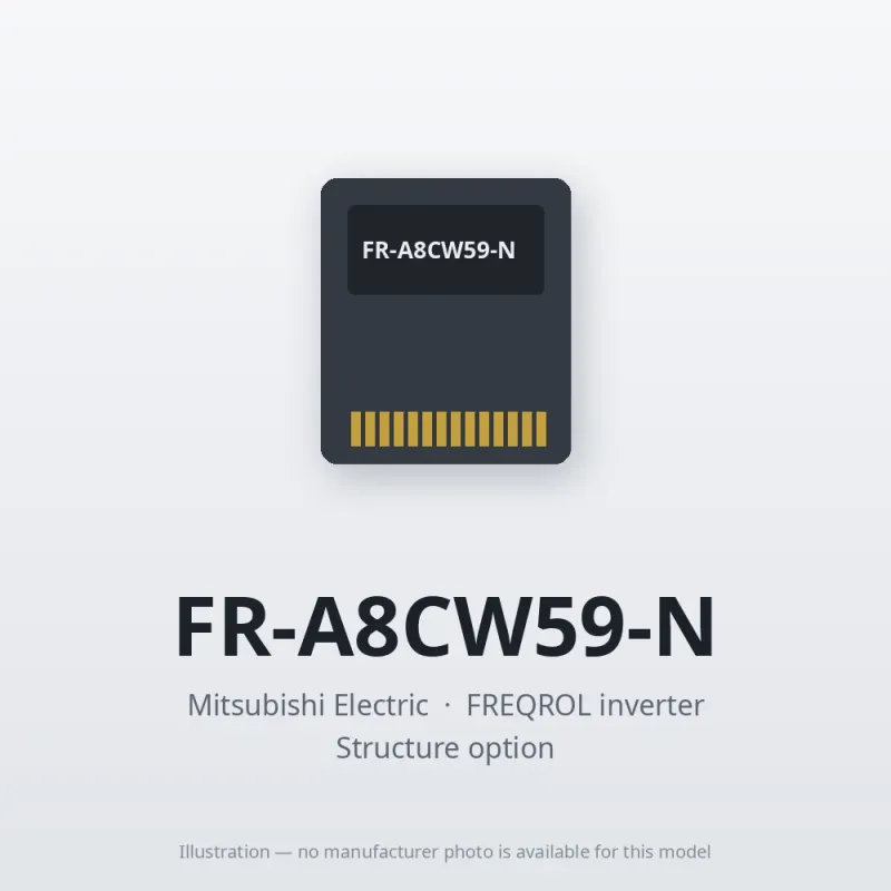 FR-A8CW59-N Mitsubishi FREQROL inverter Structure option