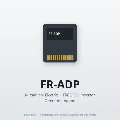 FR-ADP Mitsubishi FREQROL inverter Operation option