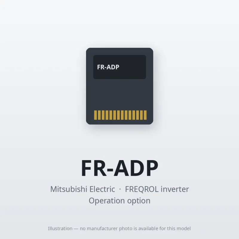 FR-ADP Mitsubishi FREQROL inverter Operation option