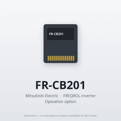 FR-CB201 Mitsubishi FREQROL inverter Operation option