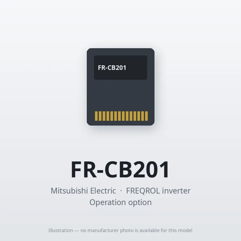 FR-CB201 Mitsubishi FREQROL inverter Operation option