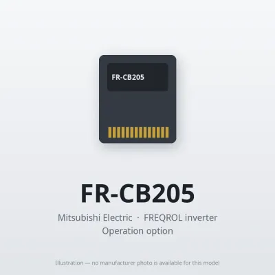 FR-CB205 Mitsubishi FREQROL inverter Operation option