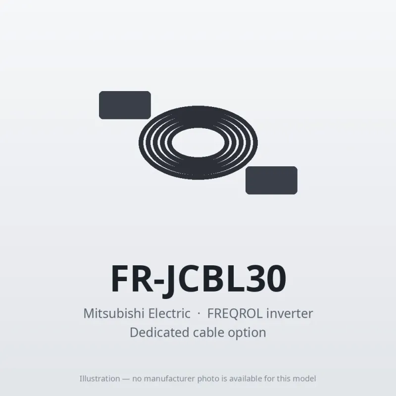 FR-JCBL30 Mitsubishi FREQROL inverter Dedicated cable option