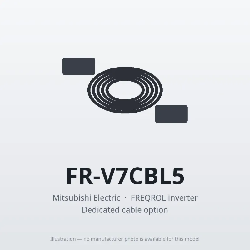 FR-V7CBL5 Mitsubishi FREQROL inverter Dedicated cable option