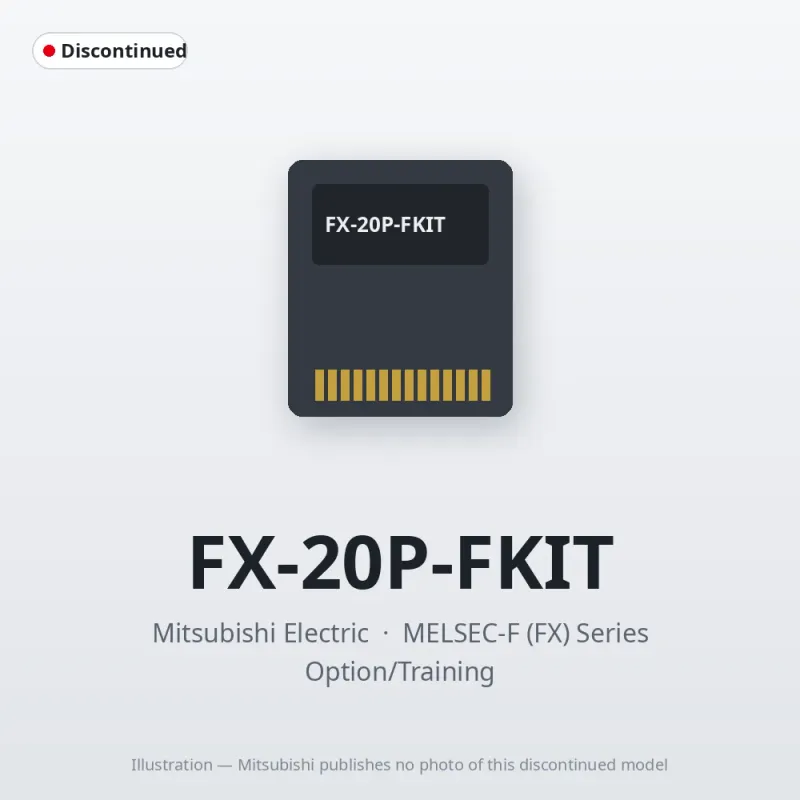 FX-20P-FKIT Mitsubishi MELSEC-F (FX) Series Option/Training