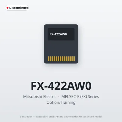 FX-422AW0 Mitsubishi MELSEC-F (FX) Series Option/Training