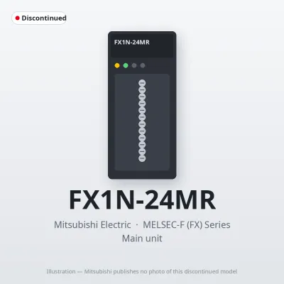 FX1N-24MR Mitsubishi MELSEC-F (FX) Series Main unit
