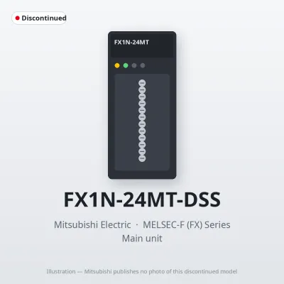 FX1N-24MT-DSS Mitsubishi MELSEC-F (FX) Series Main unit