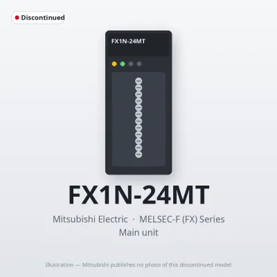 FX1N-24MT Mitsubishi MELSEC-F (FX) Series Main unit