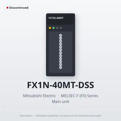 FX1N-40MT-DSS Mitsubishi MELSEC-F (FX) Series Main unit