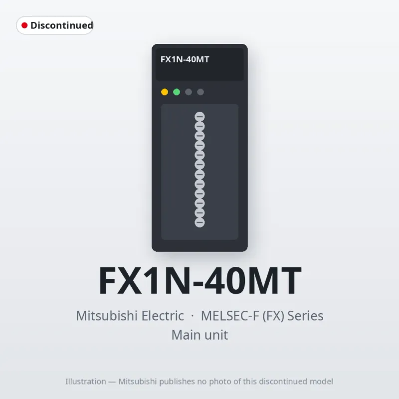 FX1N-40MT Mitsubishi MELSEC-F (FX) Series Main unit