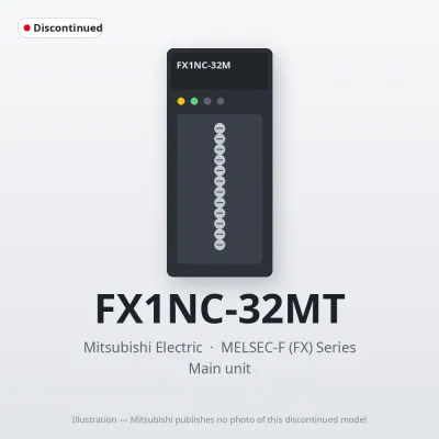 FX1NC-32MT Mitsubishi MELSEC-F (FX) Series Main unit