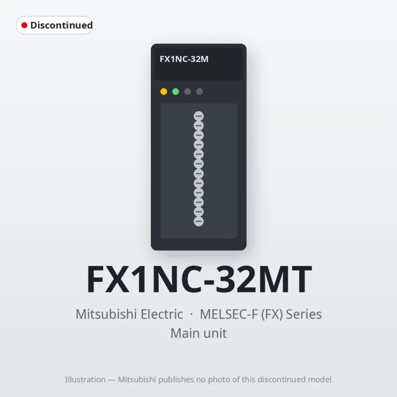 FX1NC-32MT Mitsubishi MELSEC-F (FX) Series Main unit