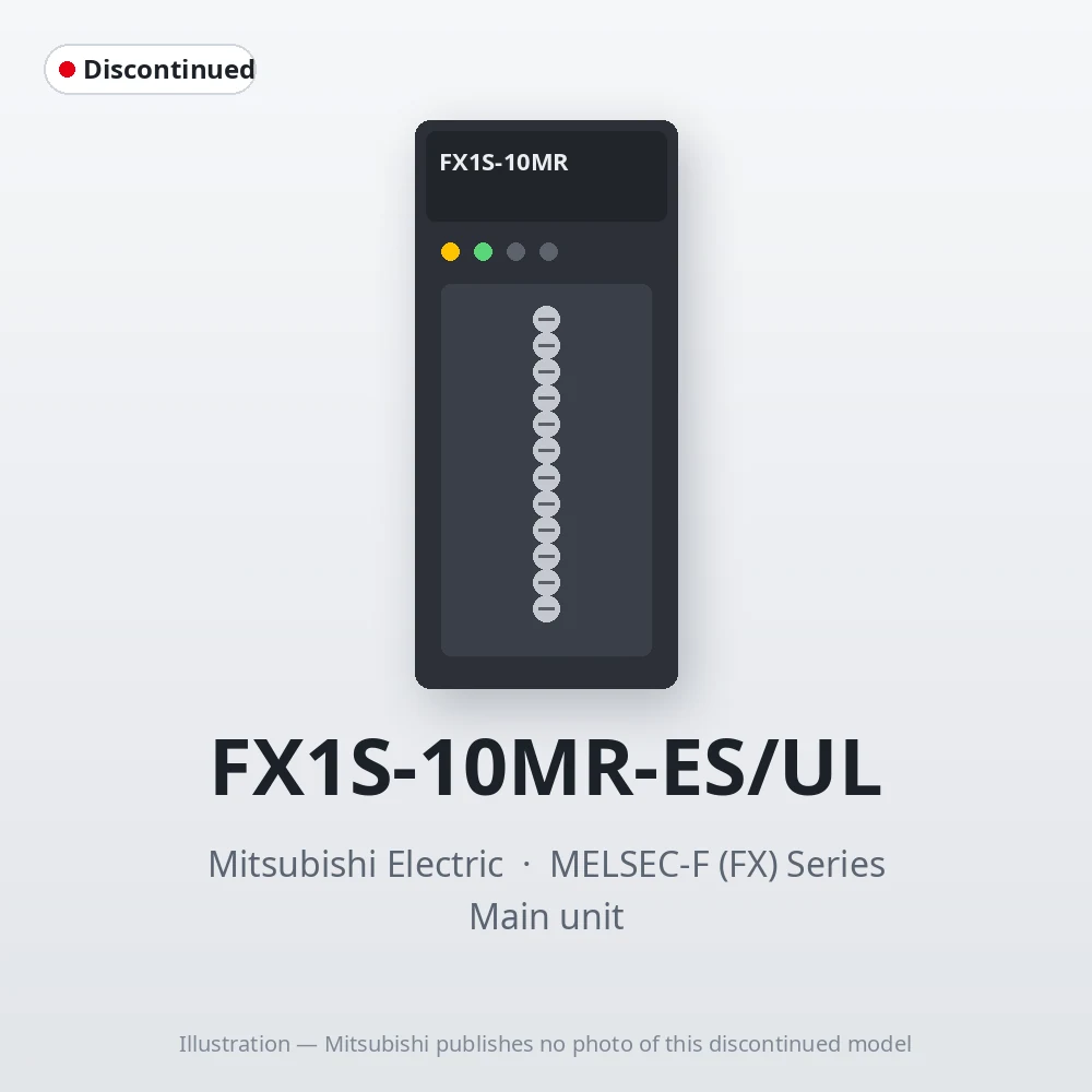 FX1S-10MR-ES/UL