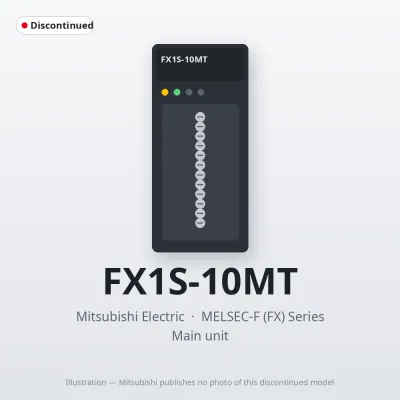 FX1S-10MT Mitsubishi MELSEC-F (FX) Series Main unit