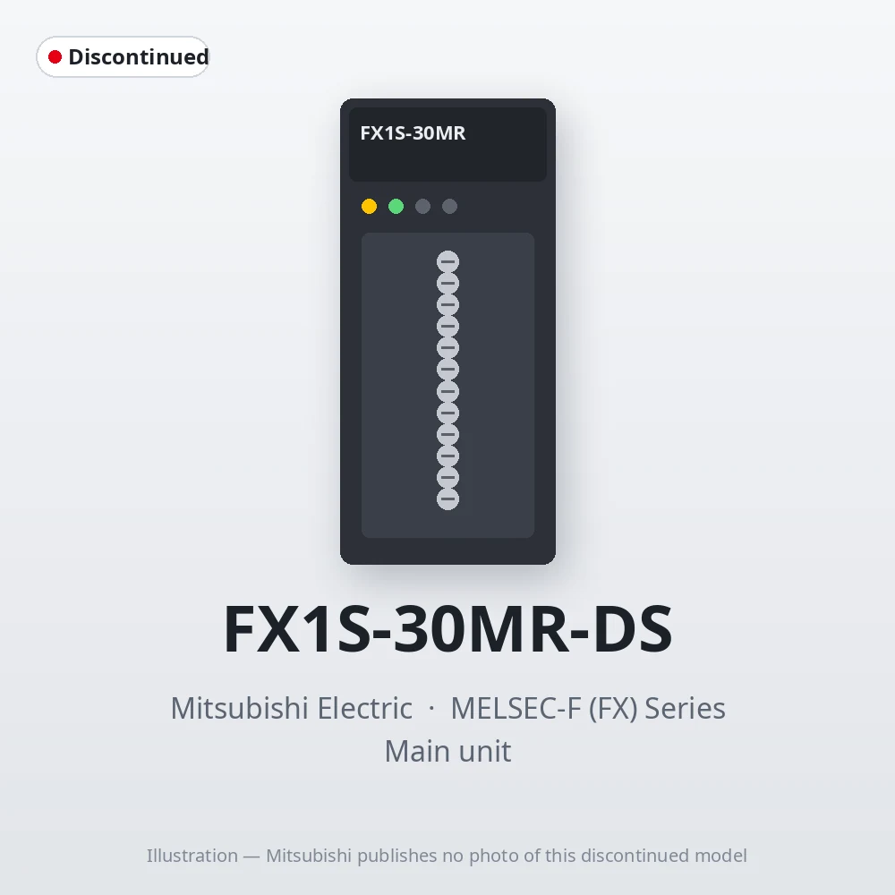 FX1S-30MR-DS