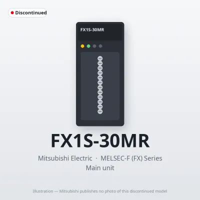 FX1S-30MR Mitsubishi MELSEC-F (FX) Series Main unit