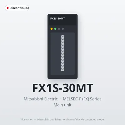 FX1S-30MT Mitsubishi MELSEC-F (FX) Series Main unit