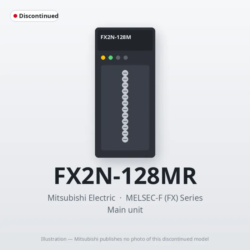 FX2N-128MR Mitsubishi MELSEC-F (FX) Series Main unit