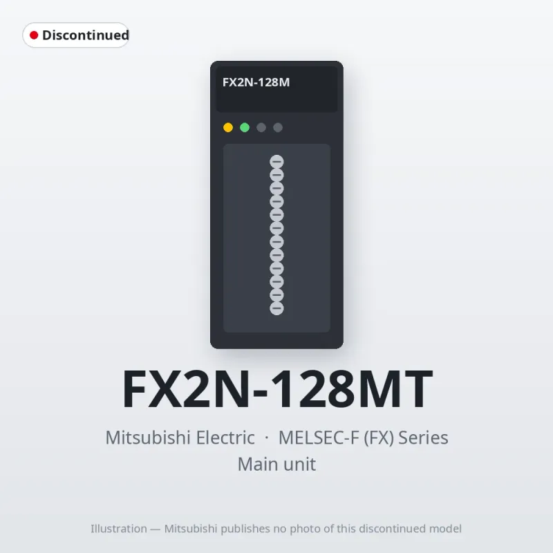FX2N-128MT Mitsubishi MELSEC-F (FX) Series Main unit