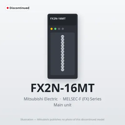 FX2N-16MT Mitsubishi MELSEC-F (FX) Series Main unit