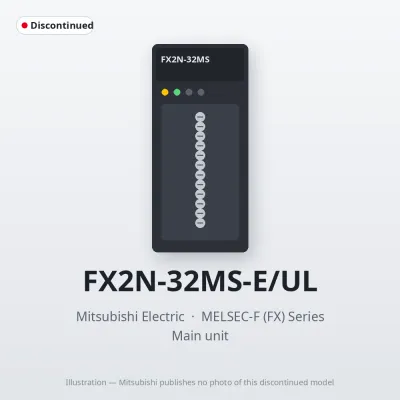 FX2N-32MS-E/UL Mitsubishi MELSEC-F (FX) Series Main unit