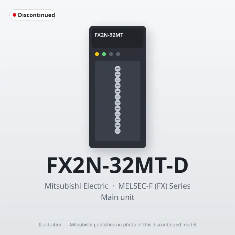 FX2N-32MT-D Mitsubishi MELSEC-F (FX) Series Main unit