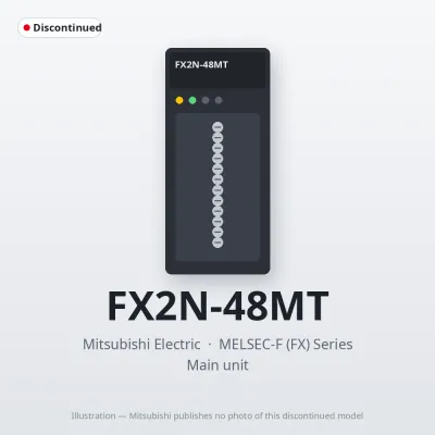 FX2N-48MT Mitsubishi MELSEC-F (FX) Series Main unit