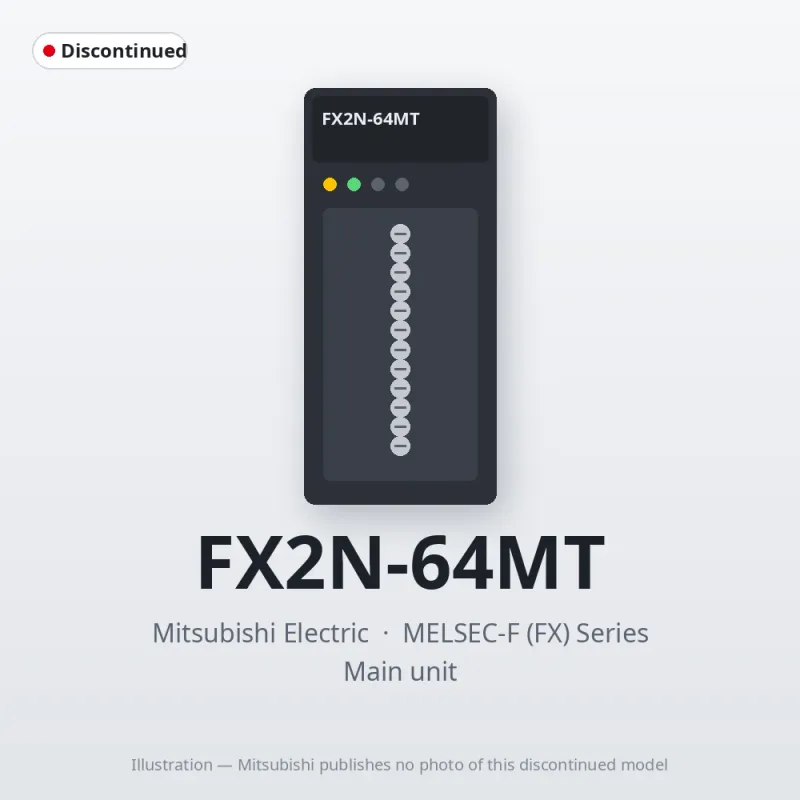 FX2N-64MT Mitsubishi MELSEC-F (FX) Series Main unit