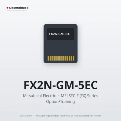 FX2N-GM-5EC Mitsubishi MELSEC-F (FX) Series Option/Training
