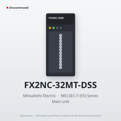 FX2NC-32MT-DSS Mitsubishi MELSEC-F (FX) Series Main unit