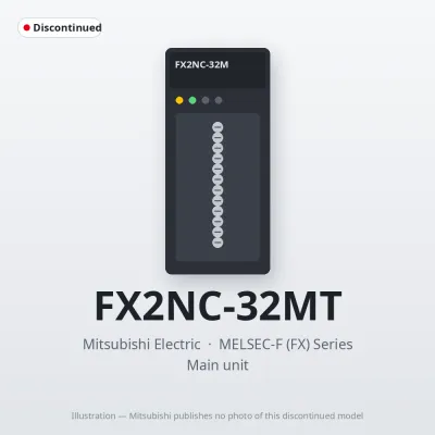 FX2NC-32MT Mitsubishi MELSEC-F (FX) Series Main unit