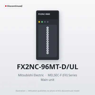 FX2NC-96MT-D/UL Mitsubishi MELSEC-F (FX) Series Main unit