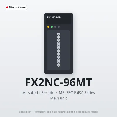 FX2NC-96MT Mitsubishi MELSEC-F (FX) Series Main unit