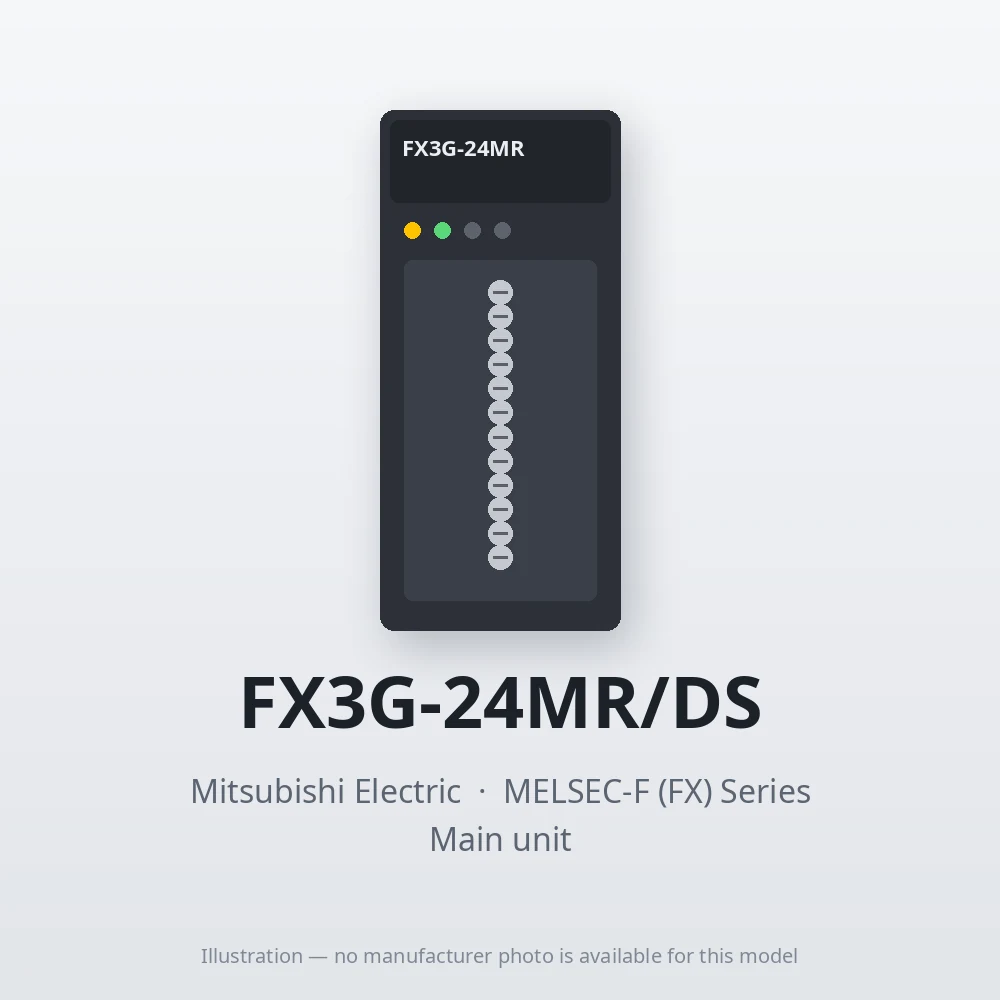 FX3G-24MR/DS
