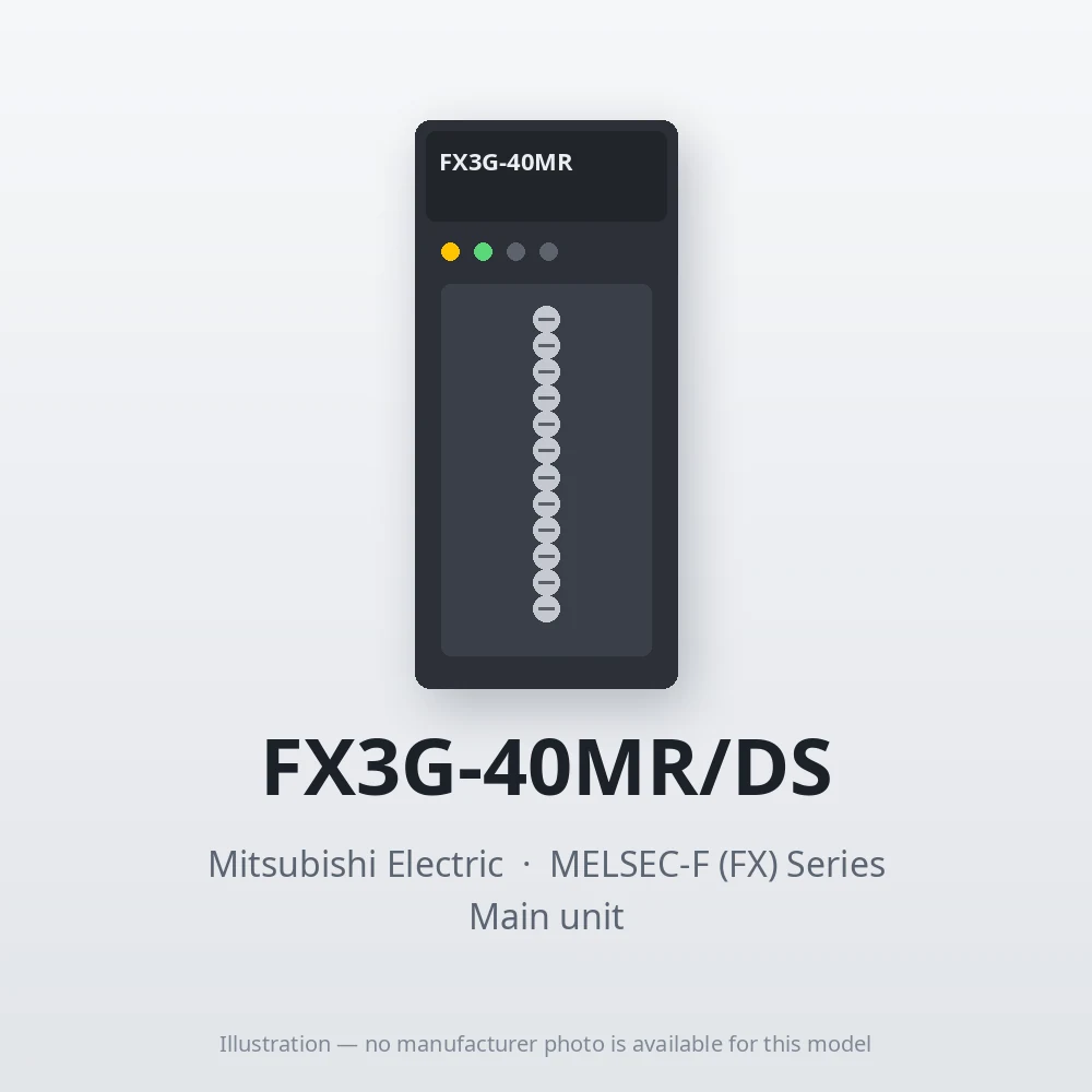 FX3G-40MR/DS