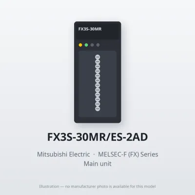 FX3S-30MR/ES-2AD Mitsubishi MELSEC-F (FX) Series Main unit