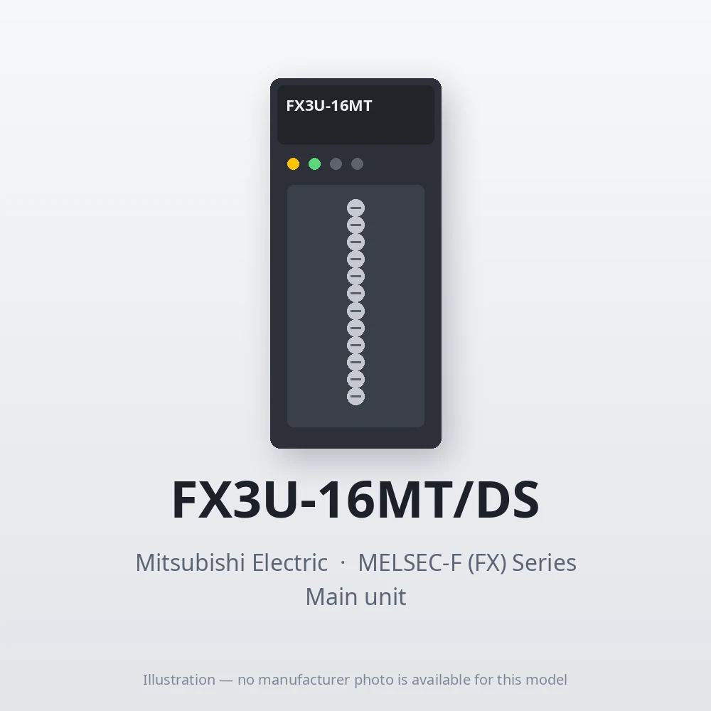 FX3U-16MT/DS